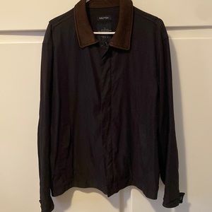 Mens Nautical jacket tin large two tone color